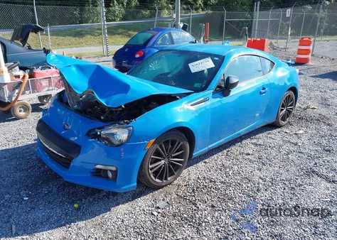 2016 Subaru Brz Series.hyperblue from USA, damaged, VIN JF1ZCAC13G9600743